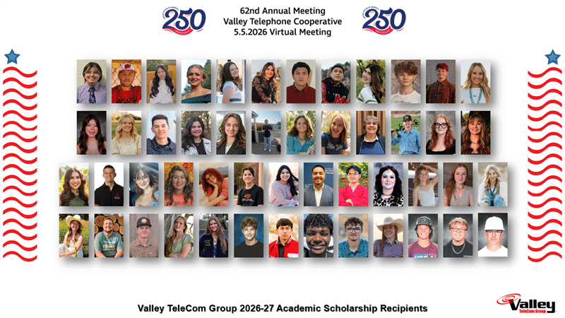 2019-2020 Scholarship recipients